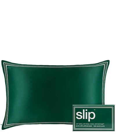 Slip Pure Silk The Green Queen Pillowcase