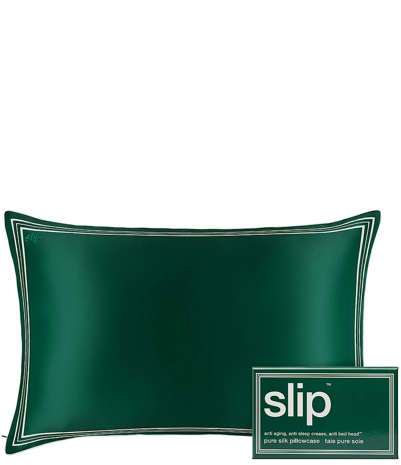 Slip Pure Silk The Green Queen Pillowcase
