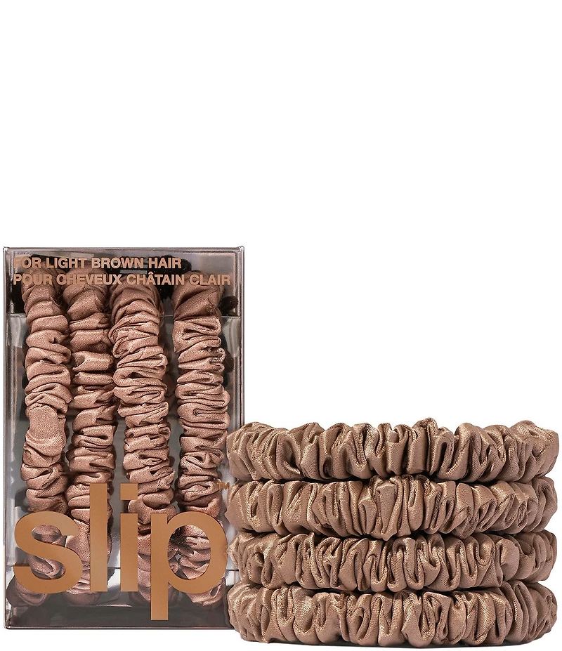 Slip Silk Back To Basics Skinny Scrunchies