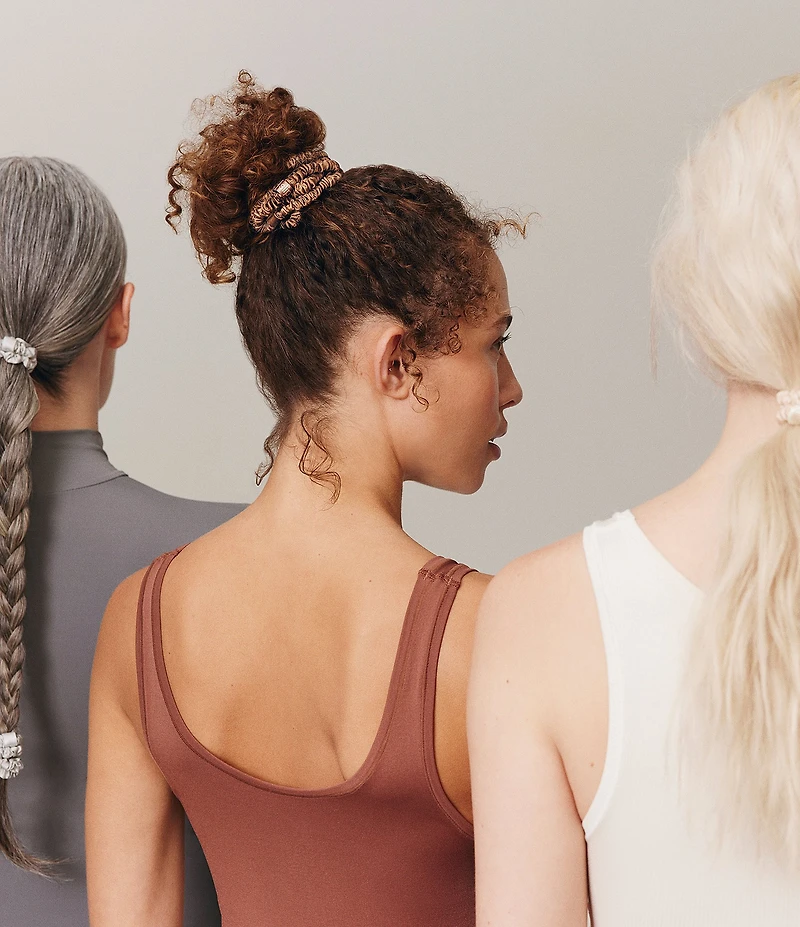 Slip Silk Back To Basics Skinny Scrunchies