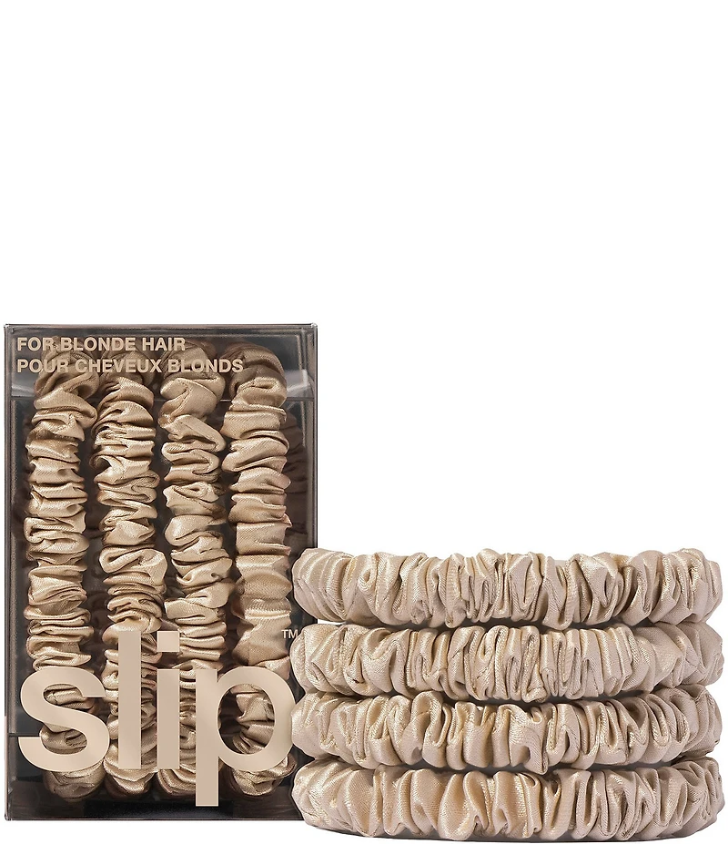 Slip Silk Back To Basics Skinny Scrunchies