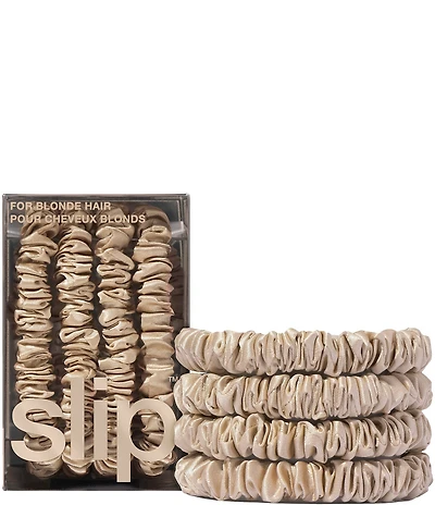 Slip Silk Back To Basics Skinny Scrunchies