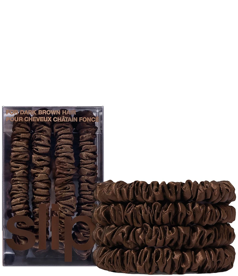 Slip Silk Back To Basics Skinny Scrunchies
