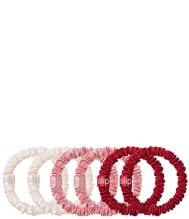 Slip Pure Silk Multi-Color Skinny Scrunchie Set