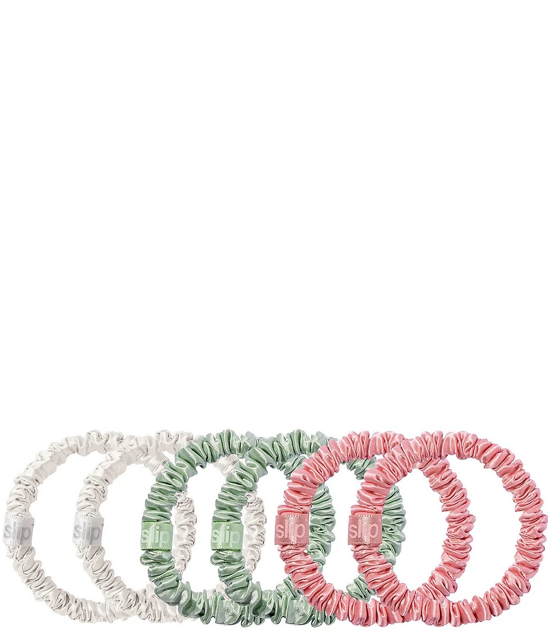 Slip Pure Silk Multi-Color Skinny Scrunchie Set