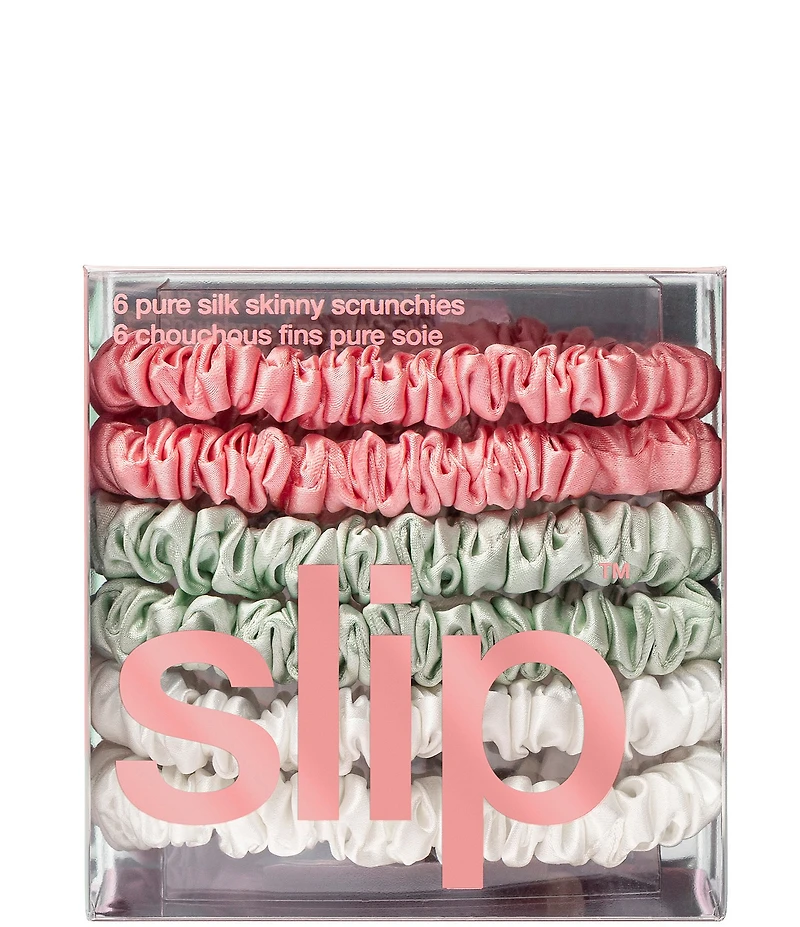 Slip Pure Silk Multi-Color Skinny Scrunchie Set