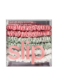 Slip Pure Silk Multi-Color Skinny Scrunchie Set