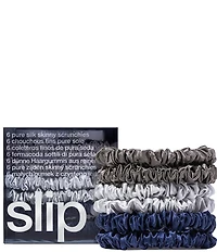 Slip Pure Silk Multi-Color Skinny Scrunchie Set