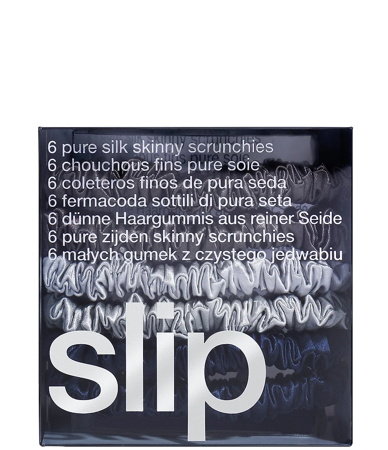 Slip Pure Silk Multi-Color Skinny Scrunchie Set