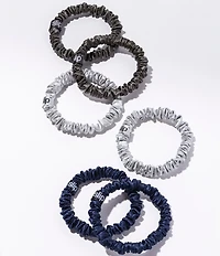 Slip Pure Silk Multi-Color Skinny Scrunchie Set
