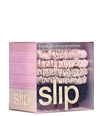 Slip Pure Silk Multi-Color Skinny Scrunchie Set