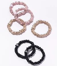 Slip Pure Silk Multi-Color Skinny Scrunchie Set