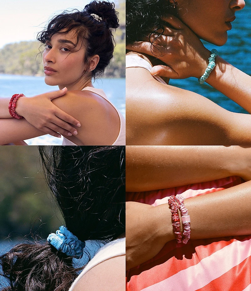 Slip Silk High Tide Skinny Scrunchie Gift Set