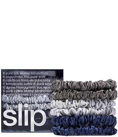 Slip Silk Midnight Skinny Scrunchies