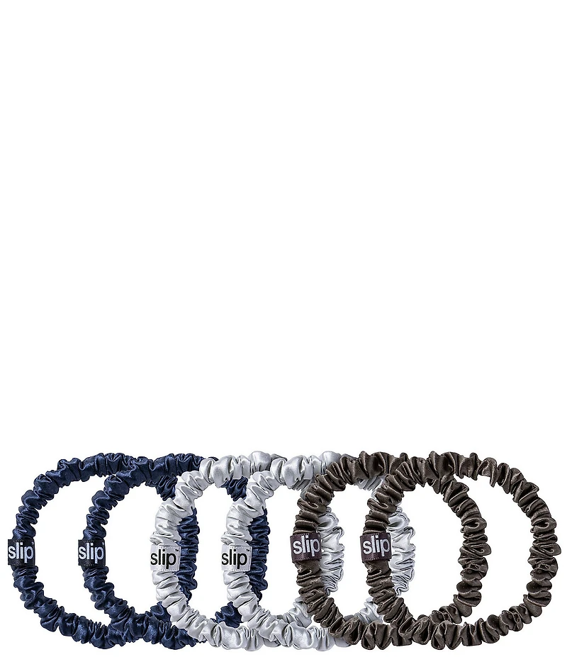 Slip Silk Midnight Skinny Scrunchies