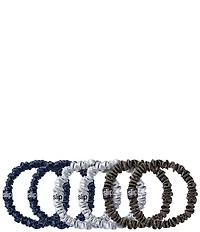 Slip Silk Midnight Skinny Scrunchies