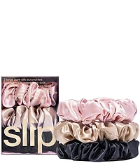 Slip Pure Silk Large Scrunchie Set