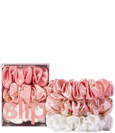 Slip Silk Petal Large Scrunchies