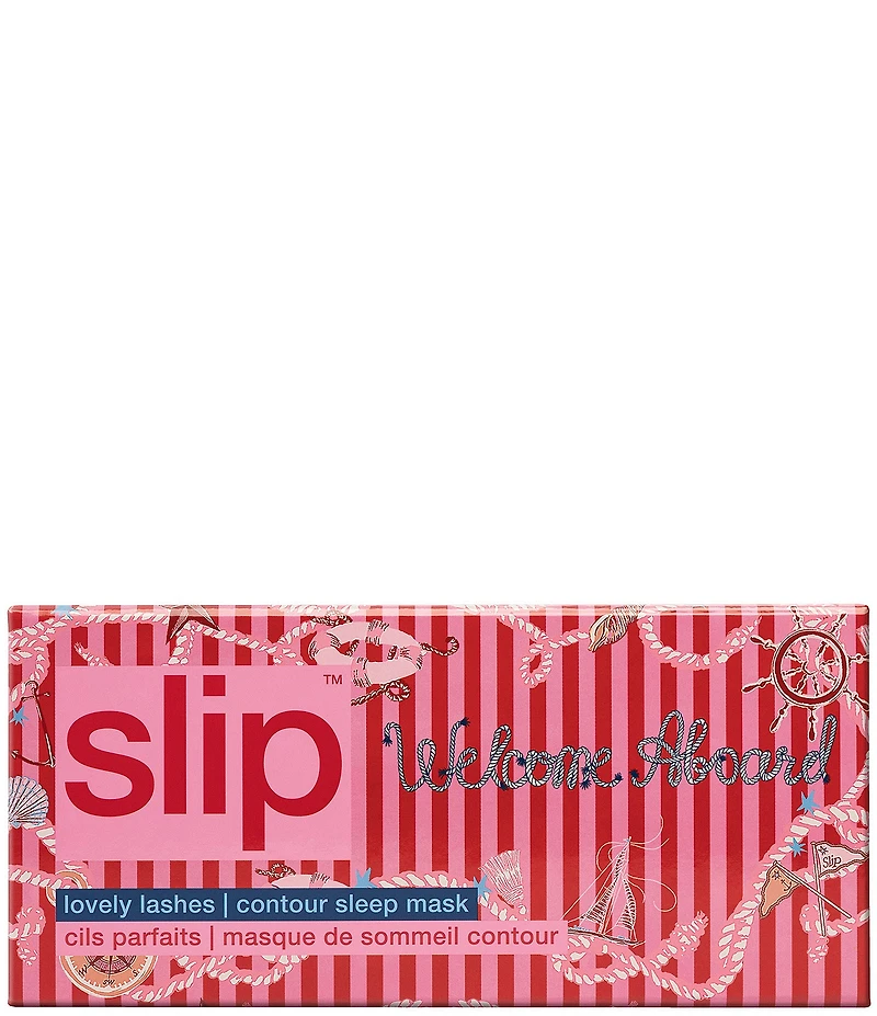 Slip Silk Welcome Aboard Contour Sleep Mask
