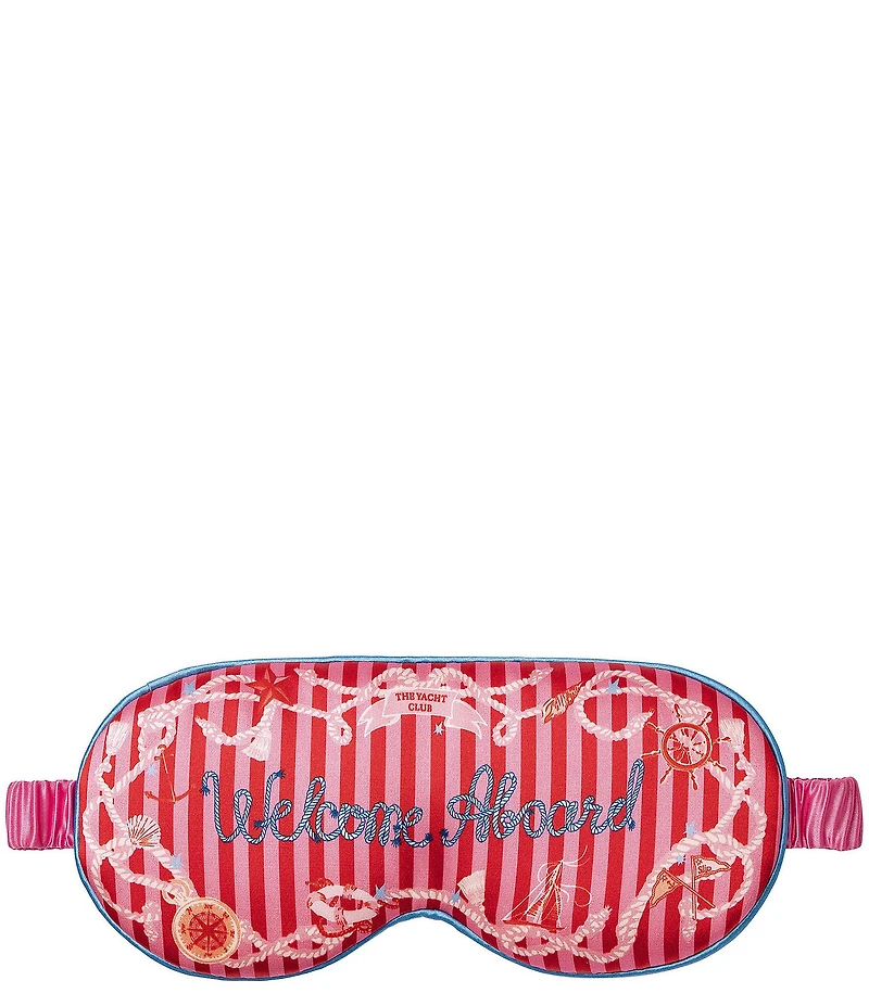 Slip Silk Welcome Aboard Contour Sleep Mask