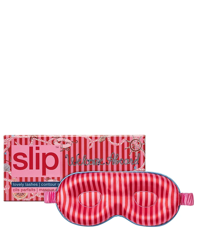 Slip Silk Welcome Aboard Contour Sleep Mask