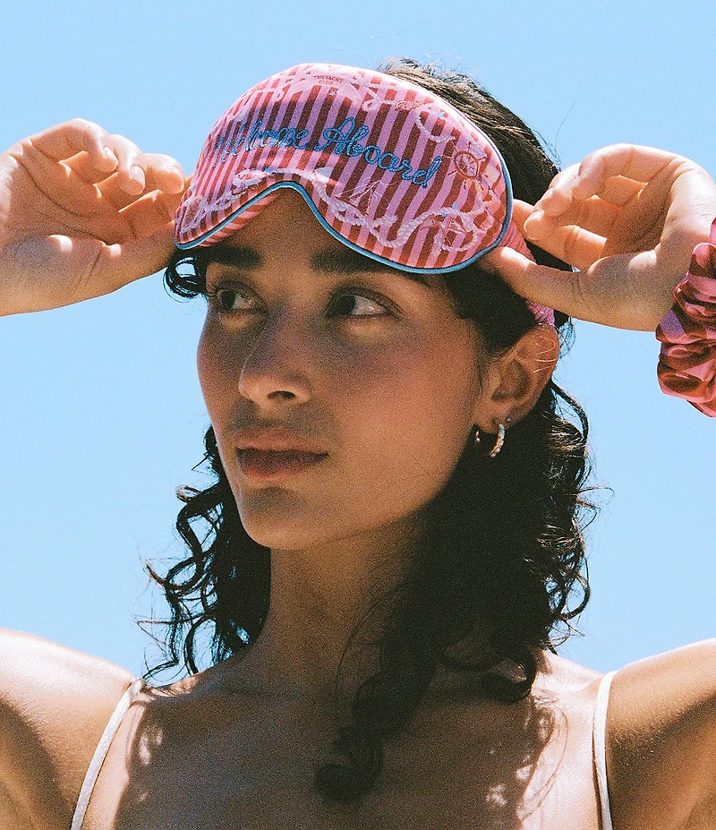 Slip Silk Welcome Aboard Contour Sleep Mask