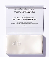 Slip Silk King Zippered Pillowcase