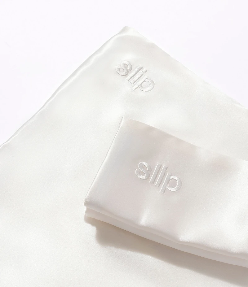 Slip Silk King Zippered Pillowcase