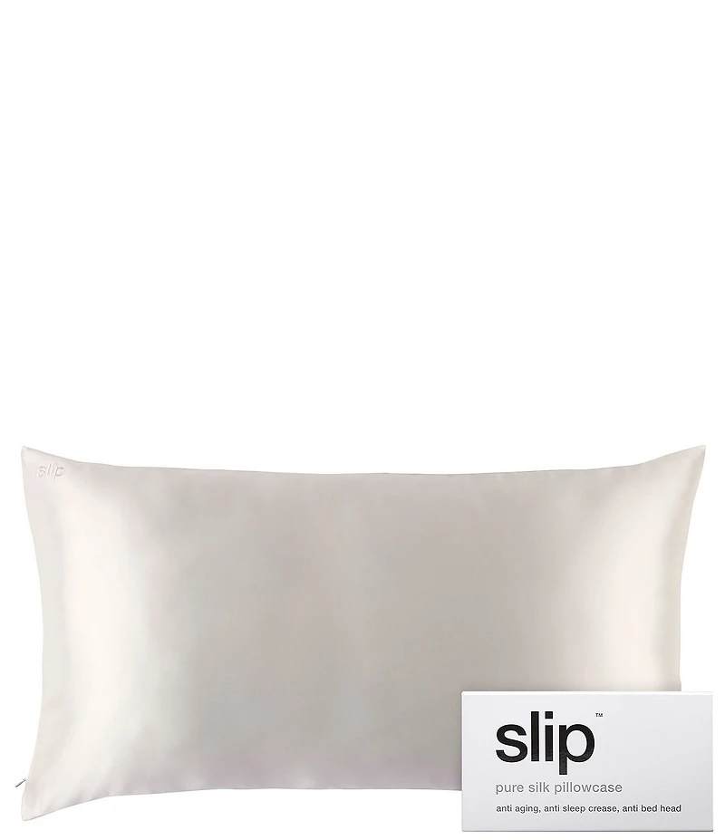 Slip Silk King Zippered Pillowcase