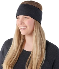 SmartWool Black Merino Reversible Headband