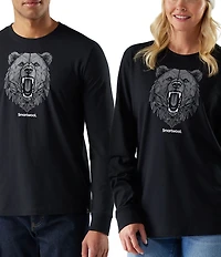 SmartWool Geometric Bear Long Sleeve T-Shirt