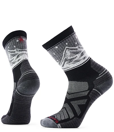 SmartWool Hike Light Cushion Valley View Crew Socks