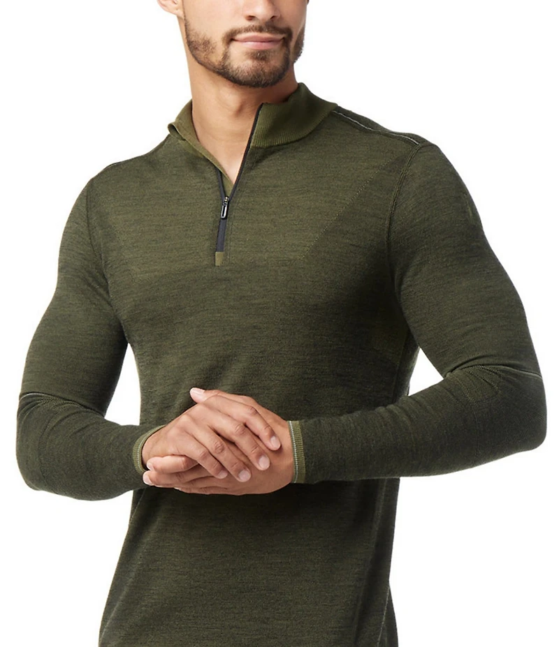 SmartWool Slim Fit Intraknit Alpine Quarter-Zip Pullover