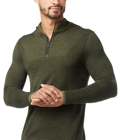 SmartWool Slim Fit Intraknit Alpine Quarter-Zip Pullover