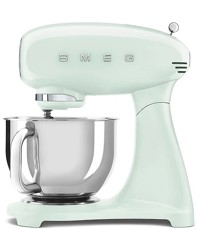 Smeg 50's Retro Model SMF035-Quart Stand Mixer with Stainless Steel Bowl