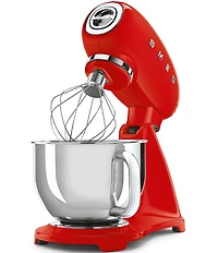 Smeg 50's Retro Model SMF035-Quart Stand Mixer with Stainless Steel Bowl