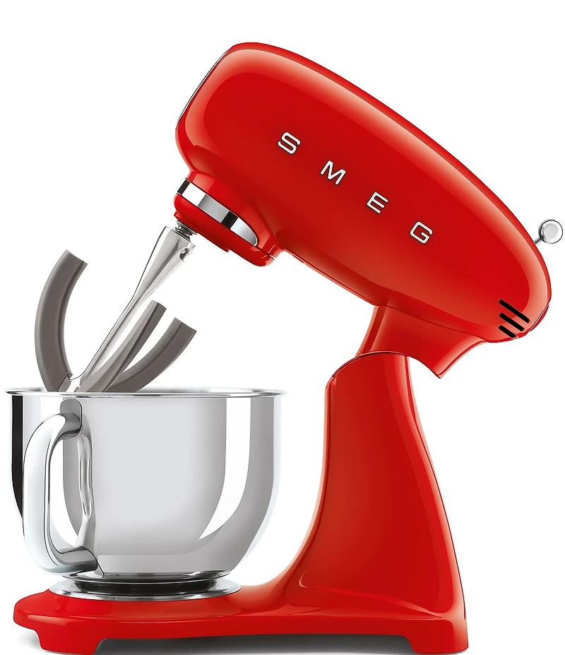Smeg 50's Retro Model SMF035-Quart Stand Mixer with Stainless Steel Bowl