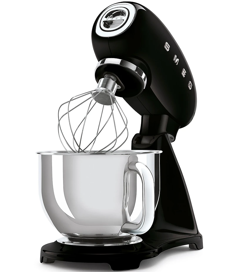 Smeg 50's Retro Model SMF035-Quart Stand Mixer with Stainless Steel Bowl