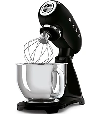 Smeg 50's Retro Model SMF035-Quart Stand Mixer with Stainless Steel Bowl