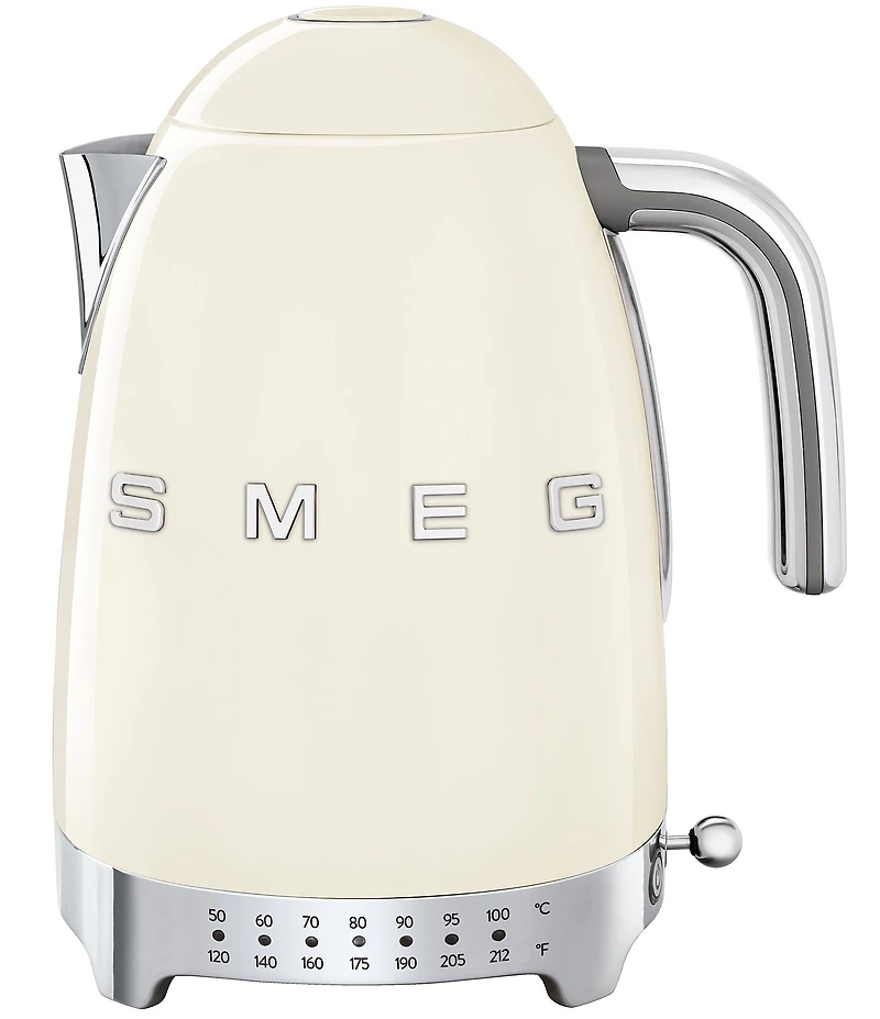 Smeg 50's Retro 7-Cup Stainless Steel Variable Temperature Electric Kettle