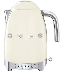 Smeg 50's Retro 7-Cup Stainless Steel Variable Temperature Electric Kettle