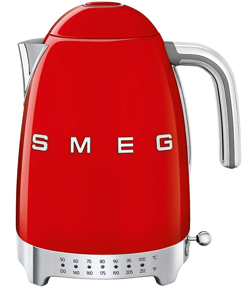 Smeg 50's Retro 7-Cup Stainless Steel Variable Temperature Electric Kettle
