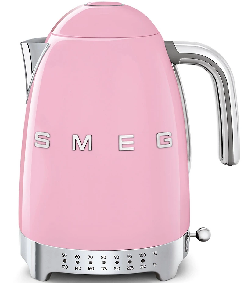 Smeg 50's Retro 7-Cup Stainless Steel Variable Temperature Electric Kettle