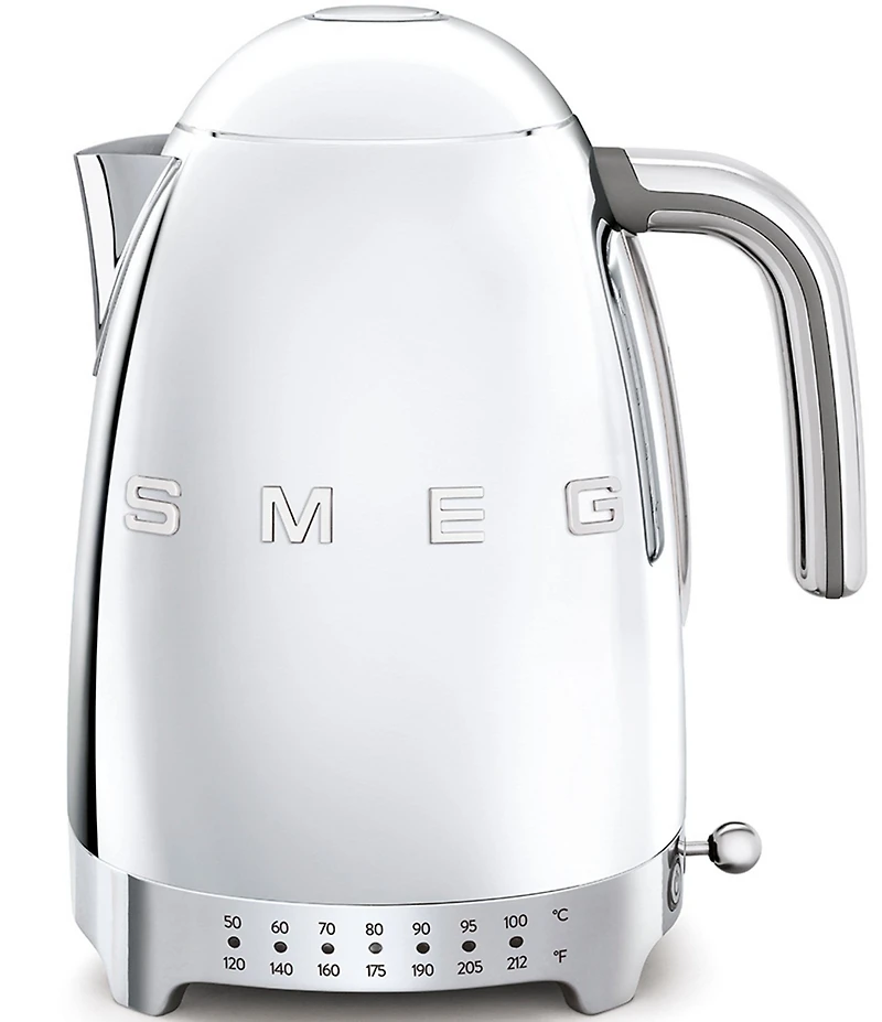 Smeg 50's Retro 7-Cup Stainless Steel Variable Temperature Electric Kettle