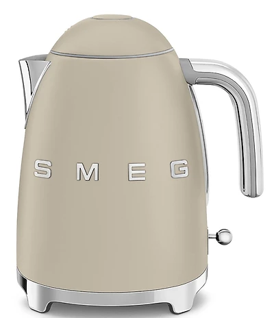 Smeg 50's Retro Matte 7-Cup Stainless Steel Variable Temperature Electric Kettle