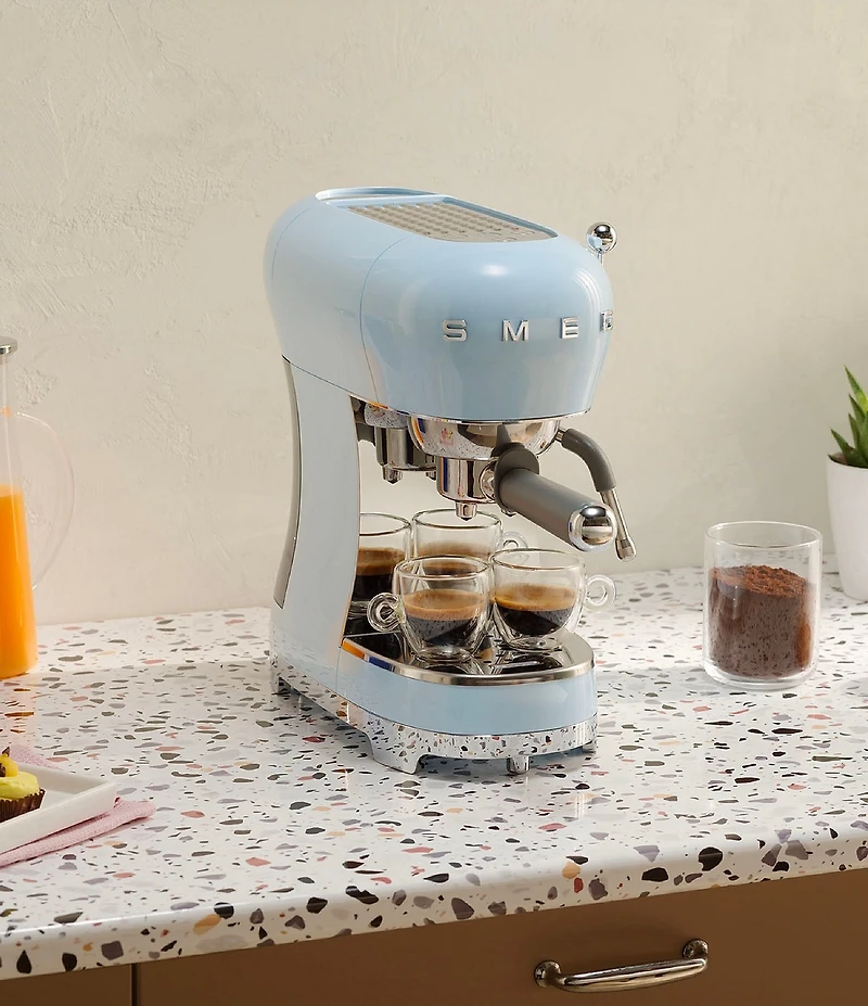 Smeg 50's Retro Style Espresso Manuel Coffee Machine