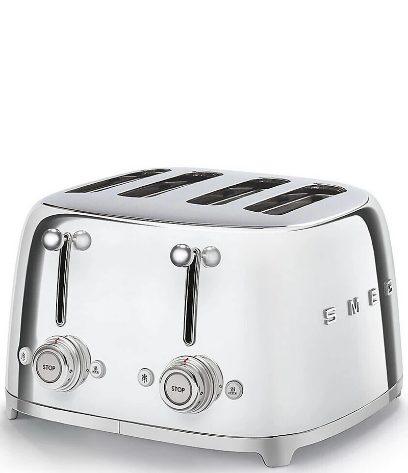 Smeg 50's Style Retro Aesthetic 4-Slice Toaster