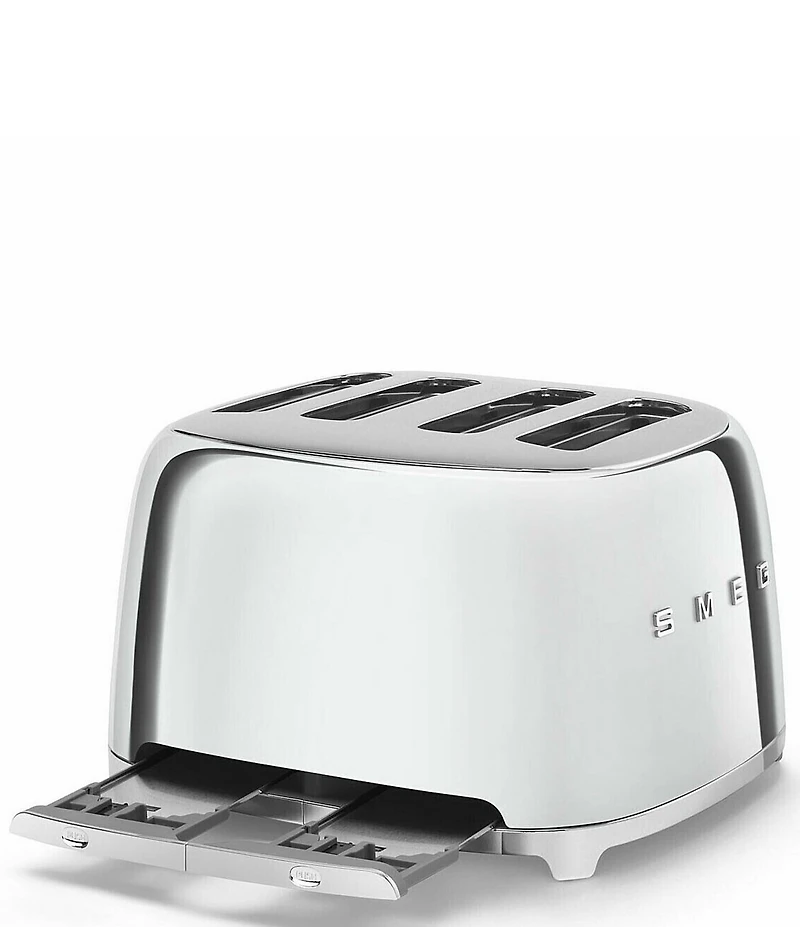 Smeg 50's Style Retro Aesthetic 4-Slice Toaster