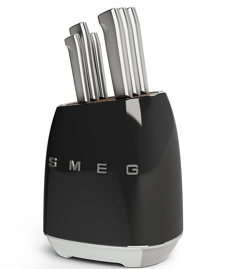 Smeg 7-Piece Knife and Block Set