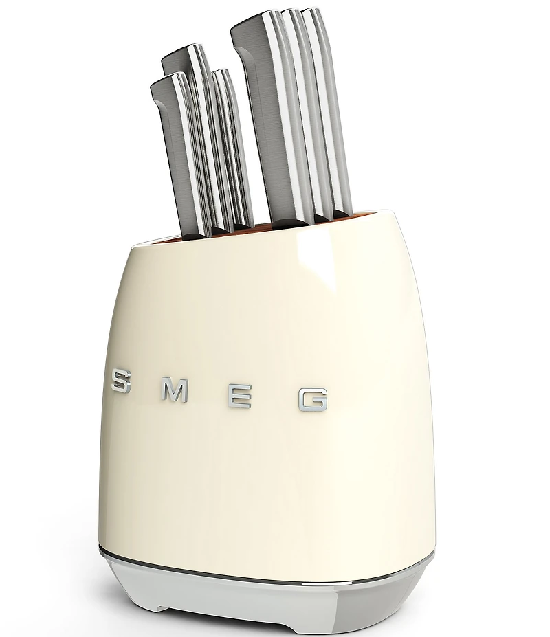 Smeg 7-Piece Knife and Block Set